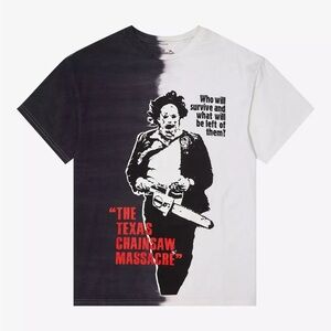 The Texas Chainsaw Massacre Leatherface‎ Running Split-Dye T-Shirt Hot Topic